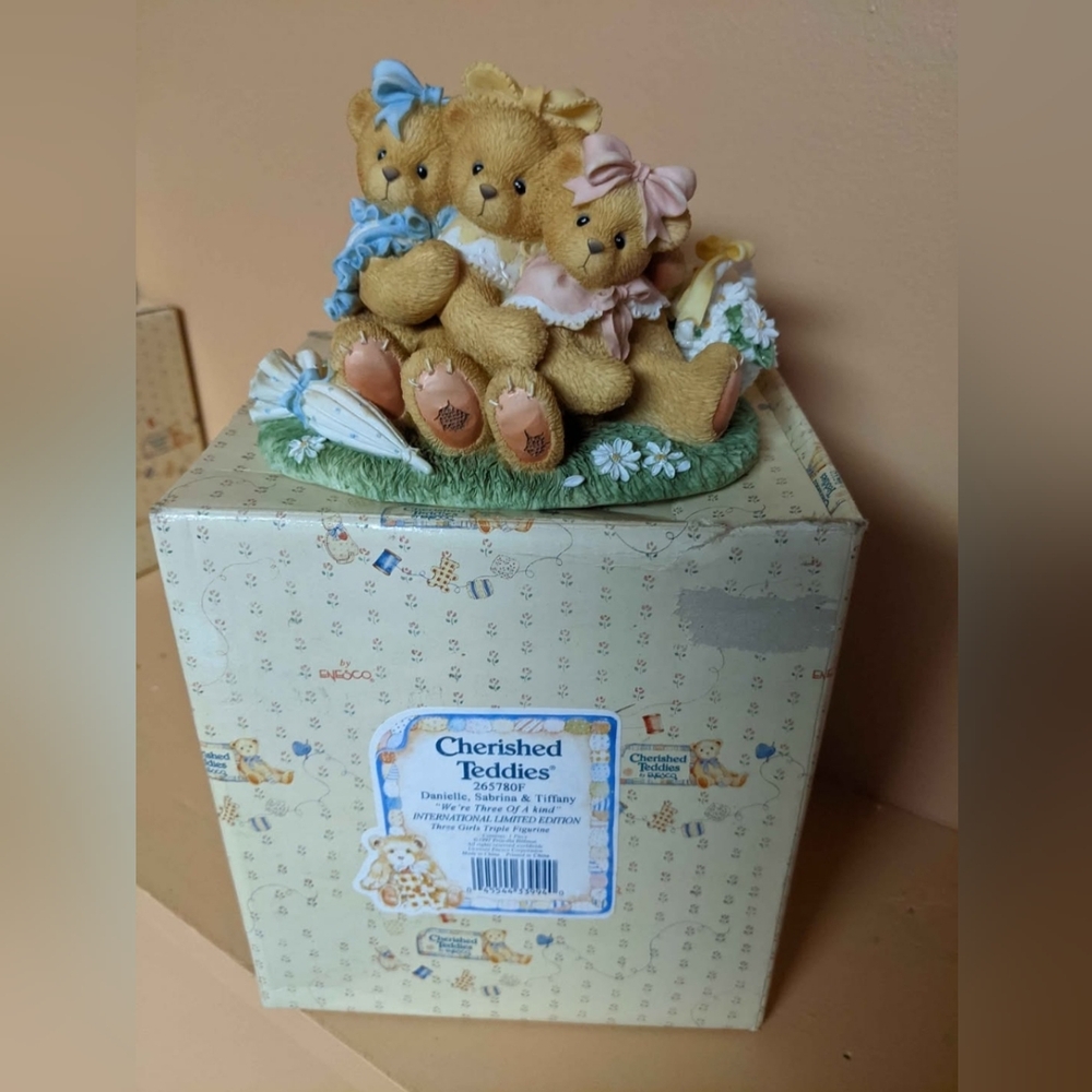 Cherished Teddies - Danielle, Sabrina & Tiffany (L/E) - 1997
